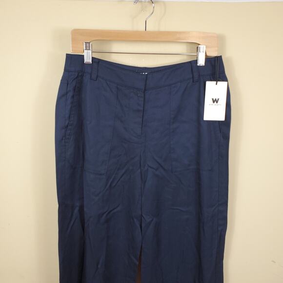 W By Worth Washed Tencel Campbell Pant Women's Size 4 - Picture 3 of 11